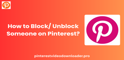 How to Block/ Unblock Someone on Pinterest?